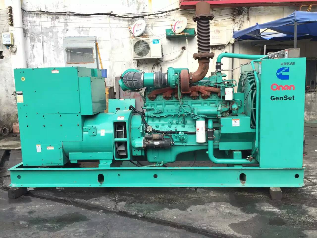 昌宁租赁发电机-柴油发电机不正常冒烟的原因